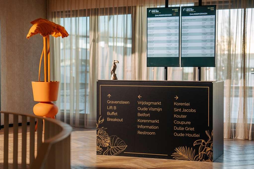 Van Der Valk Hotel Gent Интерьер фото